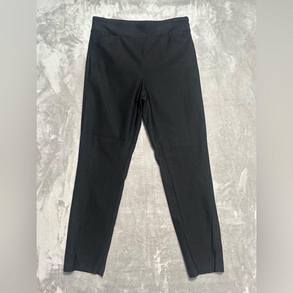 Patchington Skinny Stretch Pants Women’s 12 Black Office Career High Waist